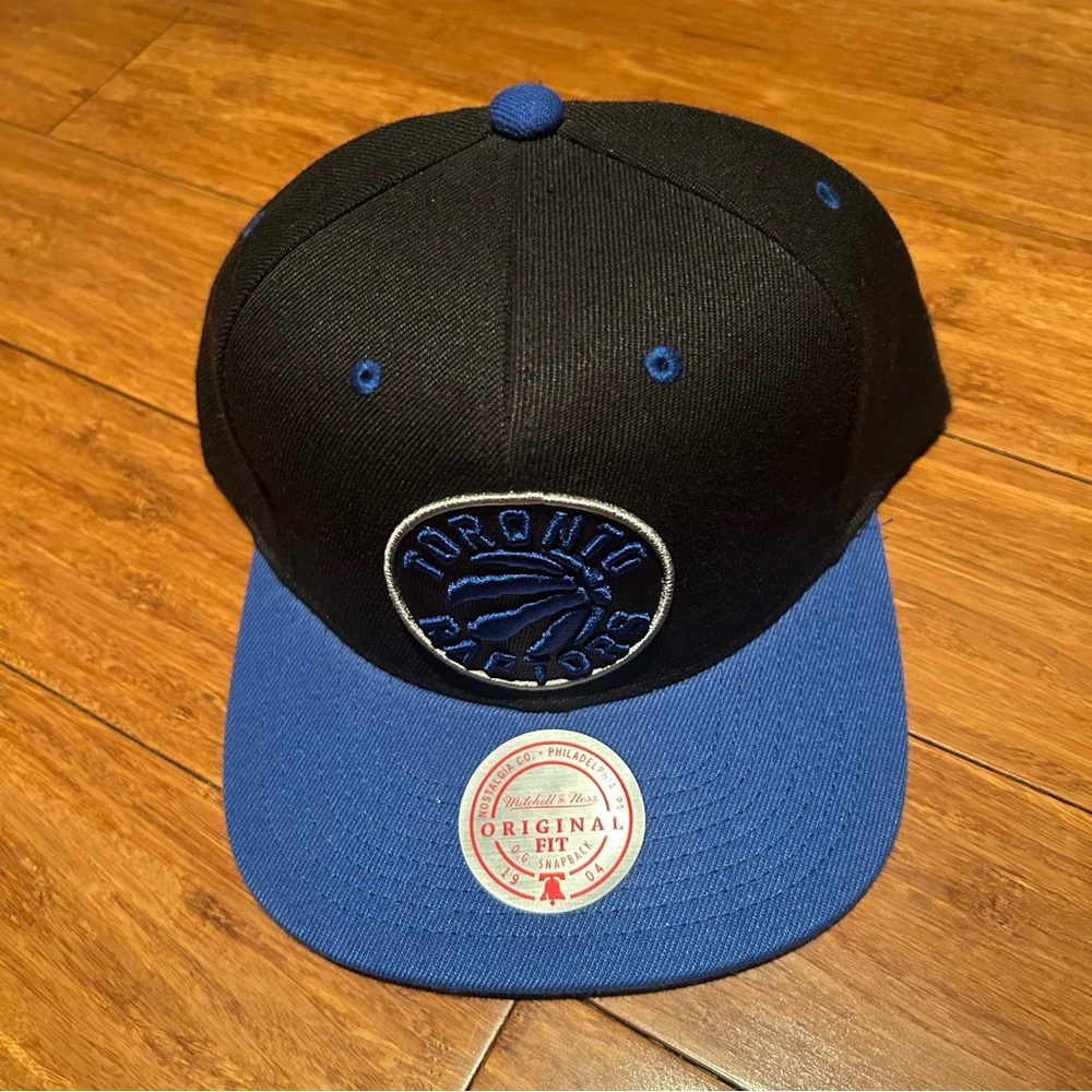 Black and Blue Toronto Raptors Hat